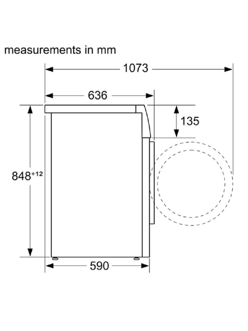 Bosch WGG244ARGB Serie 6 Freestanding Washing Machine, 9kg Load, 1400rpm Spin, Graphite | Atlantic Electrics