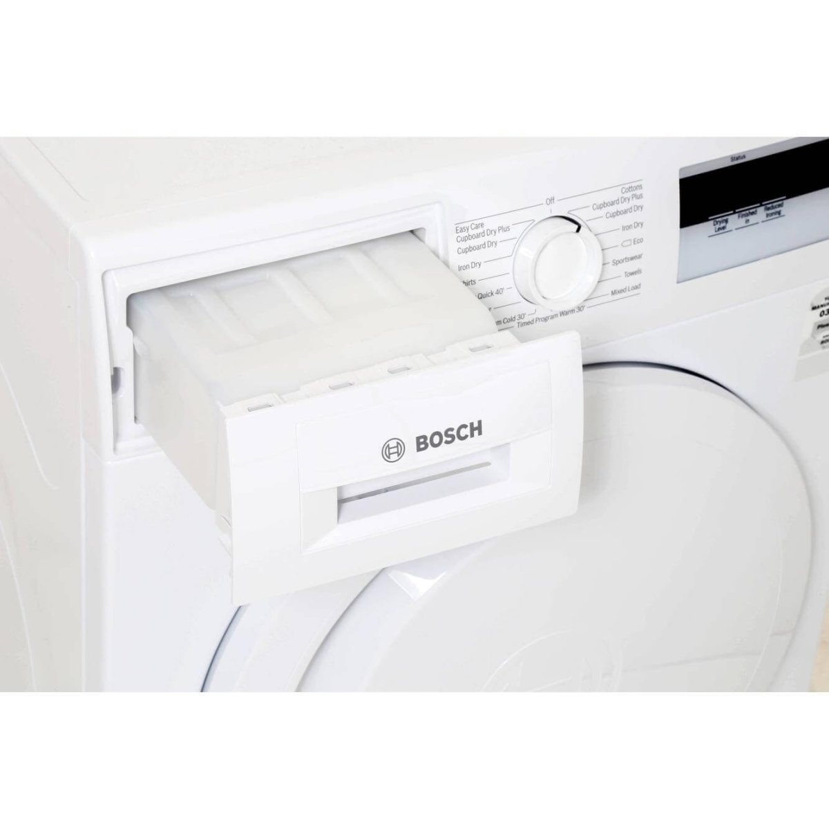 Bosch WTH84000GB 8kg Heat Pump Tumble Dryer White | Atlantic Electrics