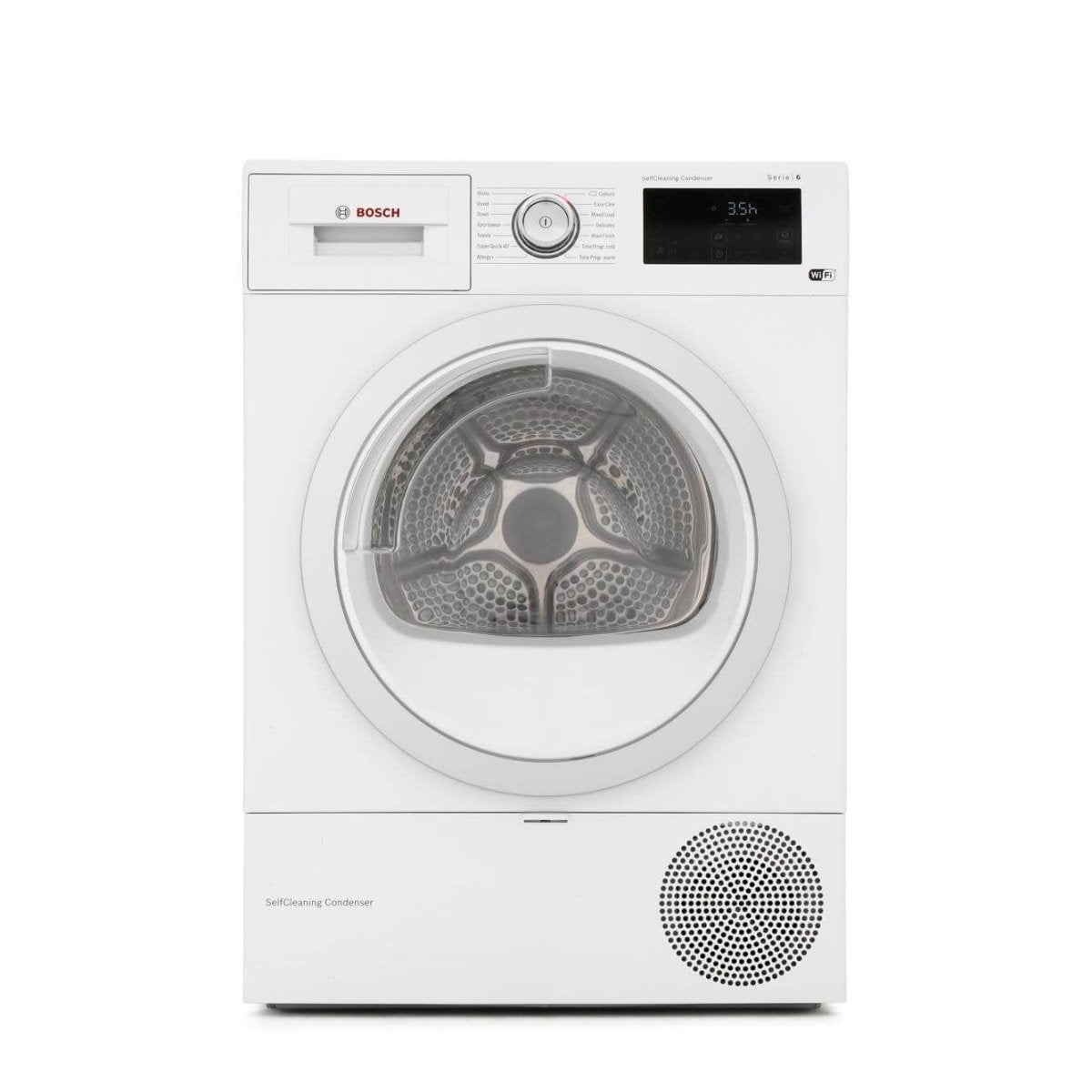 Bosch WTWH7660GB 9kg Condenser Tumble Dryer with Heat Pump - White | Atlantic Electrics