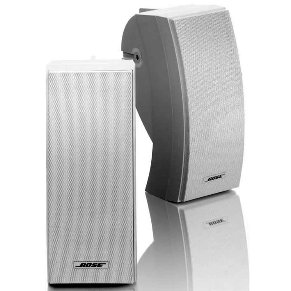 Bose® 251® Environmental Speakers in White include Wall Bracket - Atlantic Electrics - 39477793784031