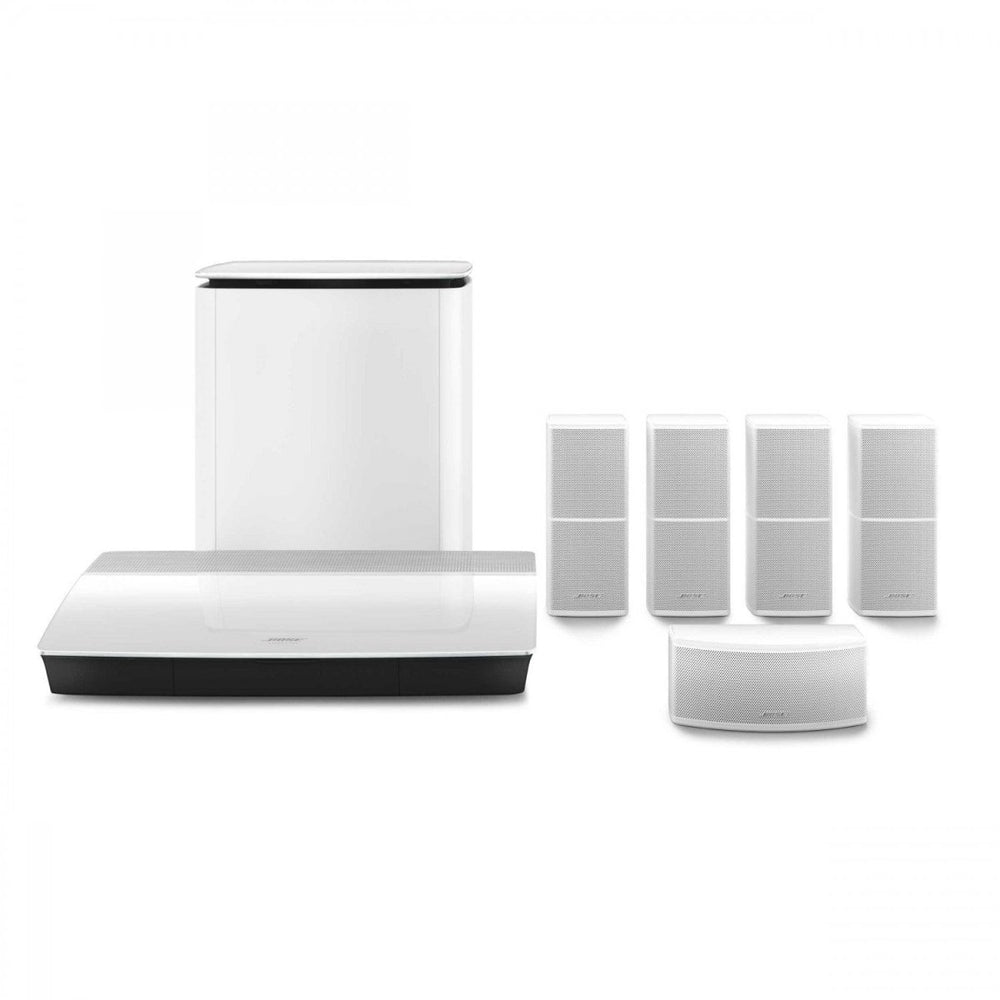 BOSE Lifestyle 600 5.1 Channel Home Theatre Speaker System - White (Manufacturer Refurbished) - Atlantic Electrics - 39477791949023