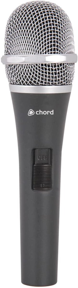 Chord 173855 DM04 Professional Dynamic Vocal Microphone With Case and 5m Cable | Atlantic Electrics