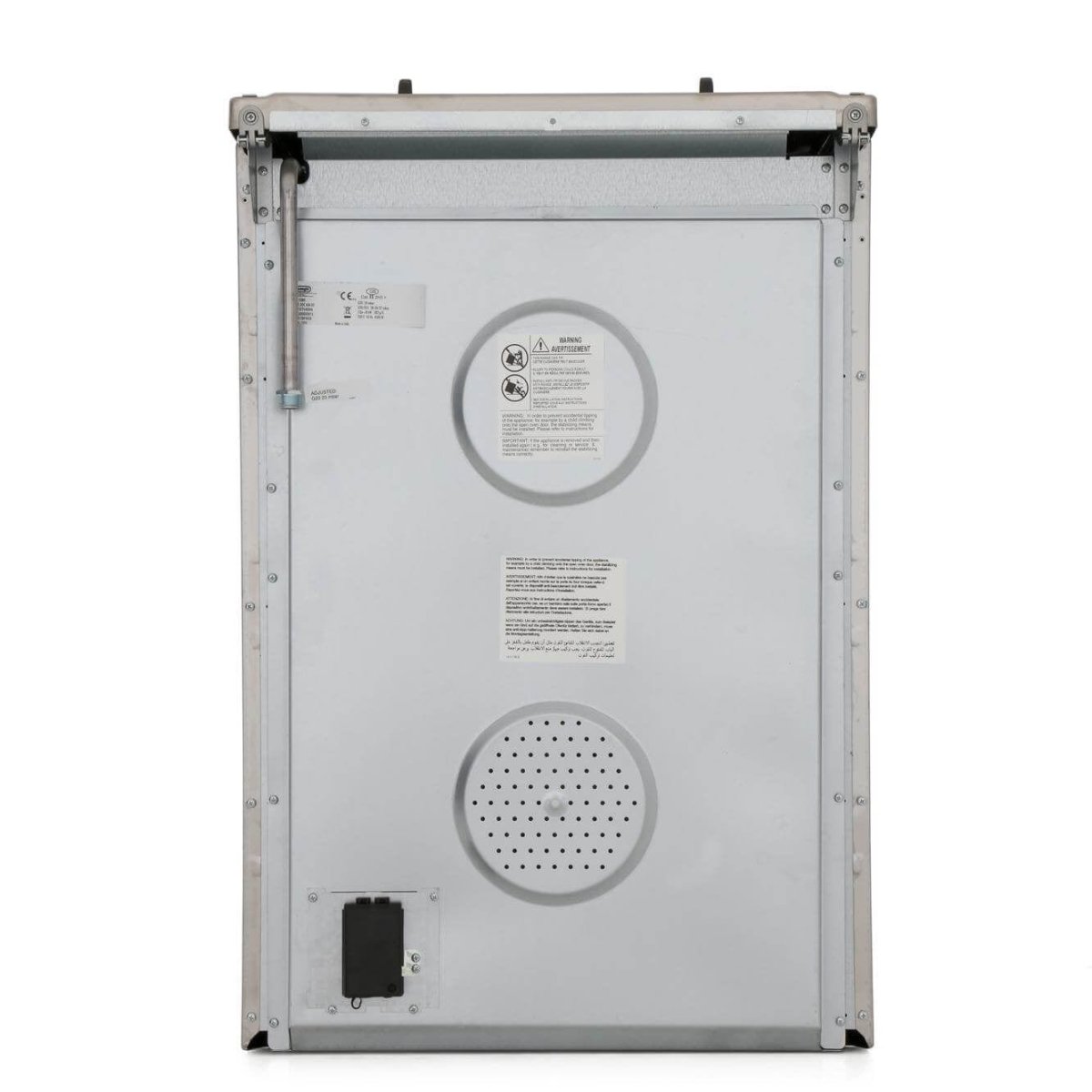 DeLonghi DDC606DF 60cm Stainless Steel Freestanding Dual Fuel Double Cooker | Atlantic Electrics