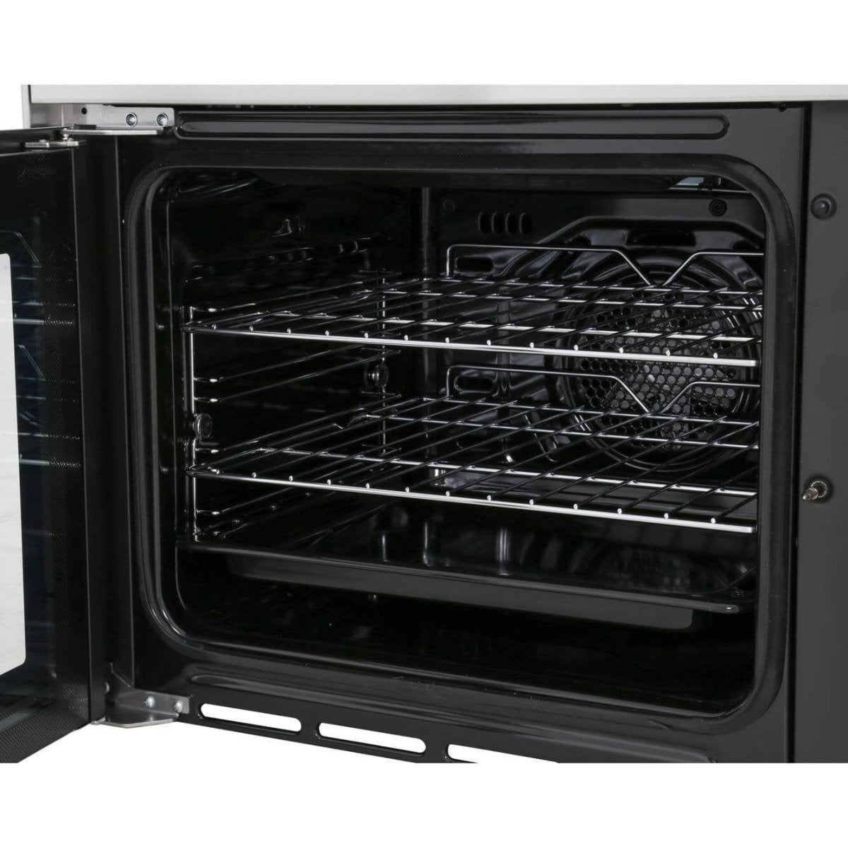 DeLonghi DDC606DF 60cm Stainless Steel Freestanding Dual Fuel Double Cooker | Atlantic Electrics