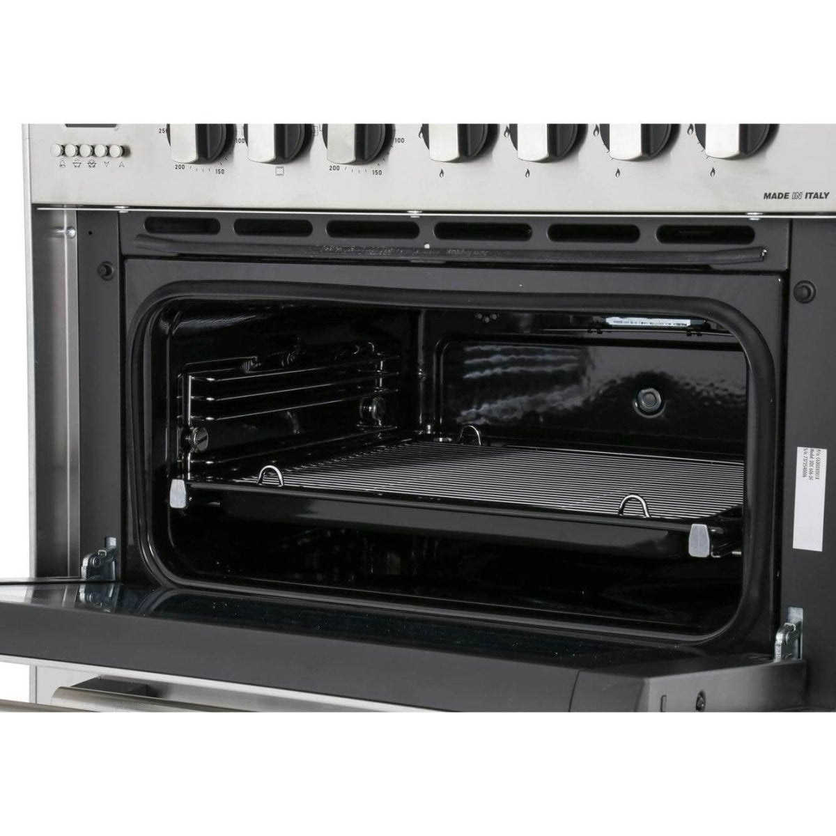 DeLonghi DDC606DF 60cm Stainless Steel Freestanding Dual Fuel Double Cooker | Atlantic Electrics