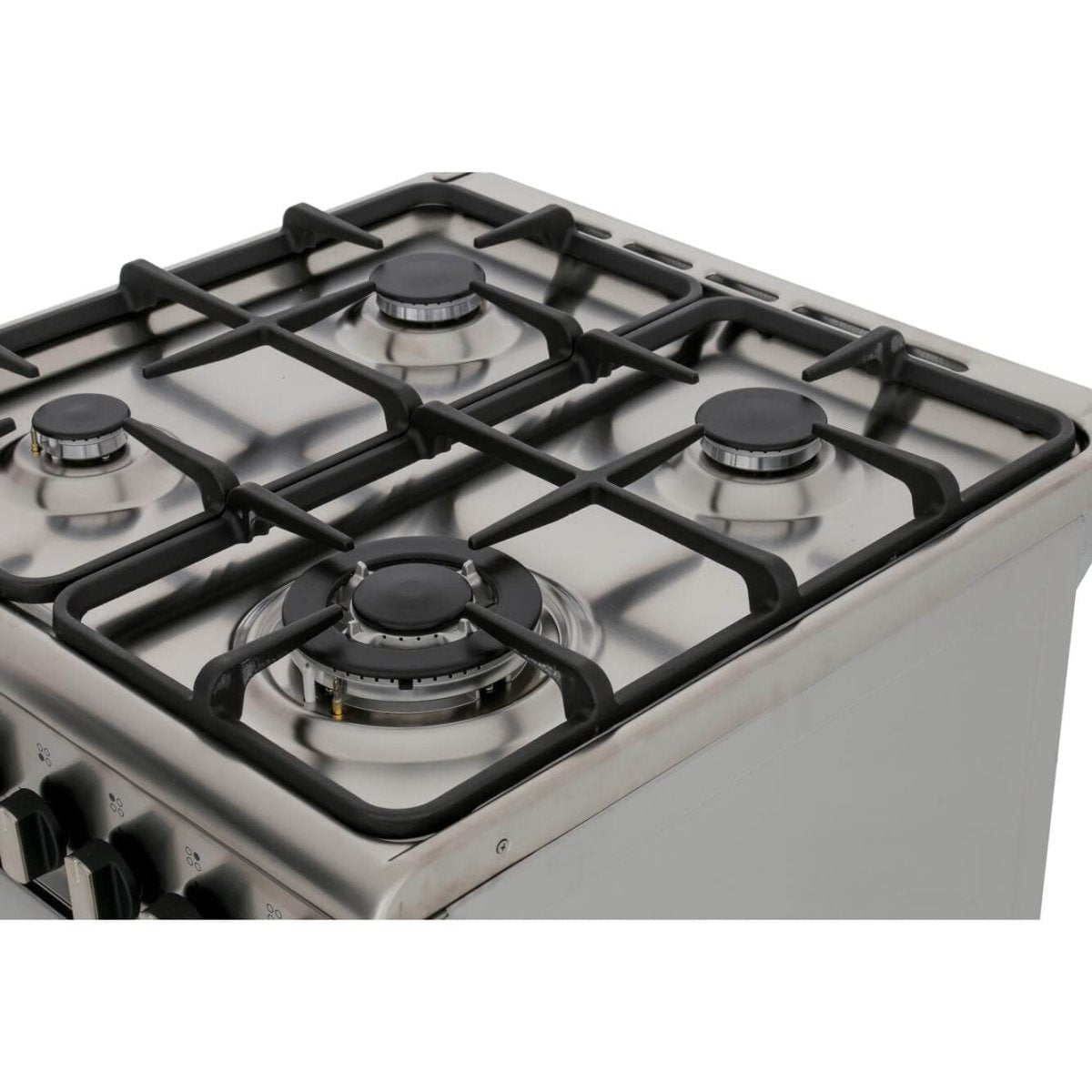 DeLonghi DDC606DF 60cm Stainless Steel Freestanding Dual Fuel Double Cooker | Atlantic Electrics
