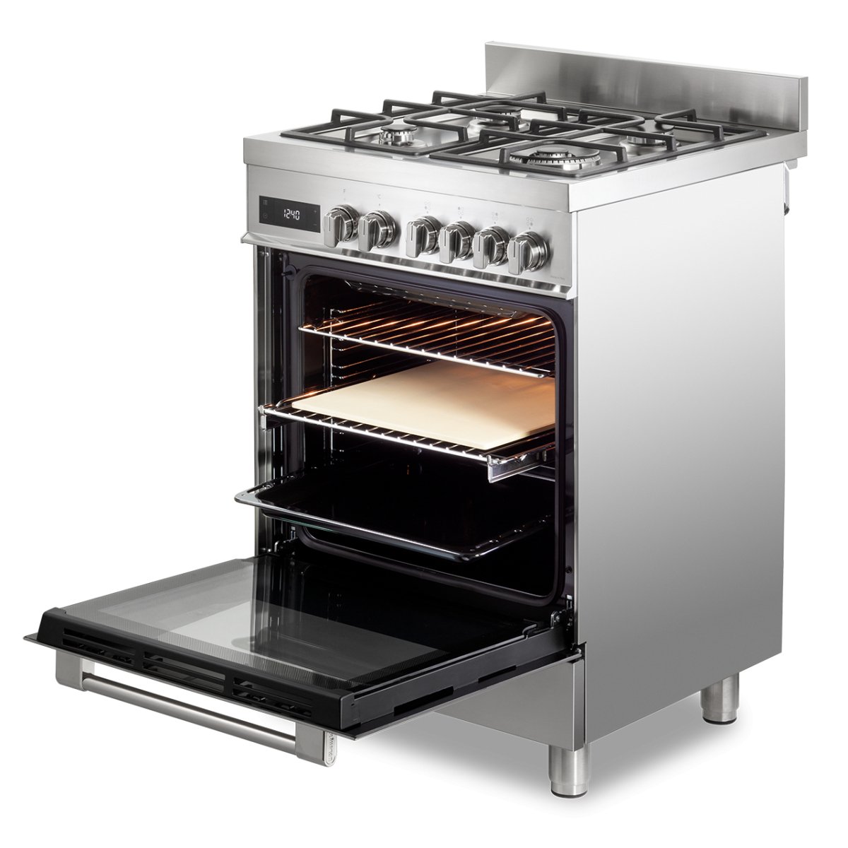 DeLonghi DSC626MF-1 Dual Fuel Cooker with Single Oven | Atlantic Electrics