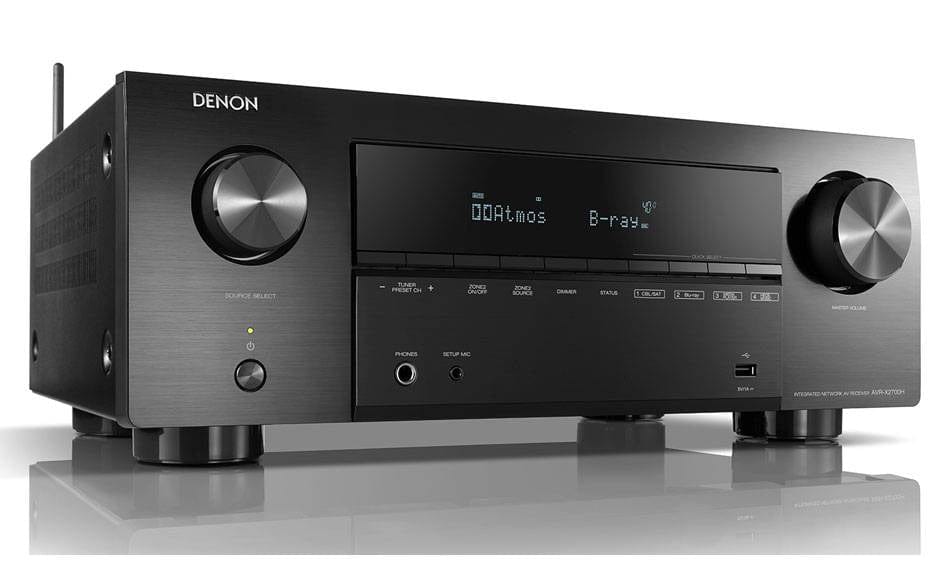 Denon AVRX2700H 7.2ch 8K AV Receiver with 3D Audio, HEOS Built-in and Voice Control - Atlantic Electrics - 39477805121759