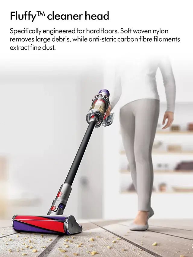 Dyson V11 TotalClean Cordless Vacuum Cleaner - Up to 60 Minutes Run Time - Nickel/Black | Atlantic Electrics