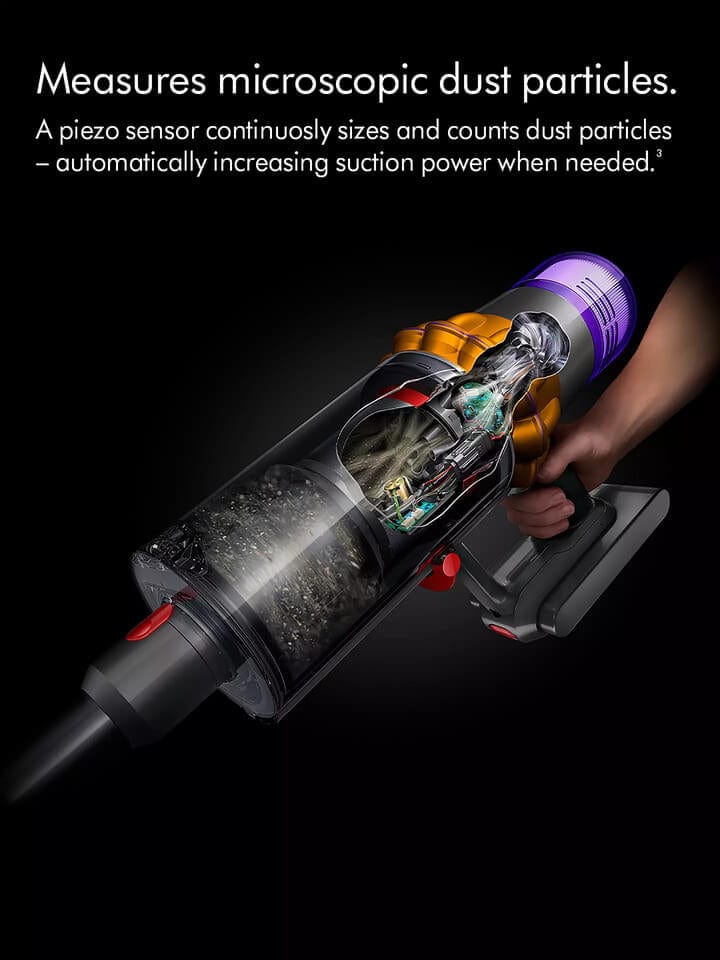 Dyson V15 Detect Absolute Cordless Vacuum Cleaner with up to 60 Minutes Run Time | Atlantic Electrics