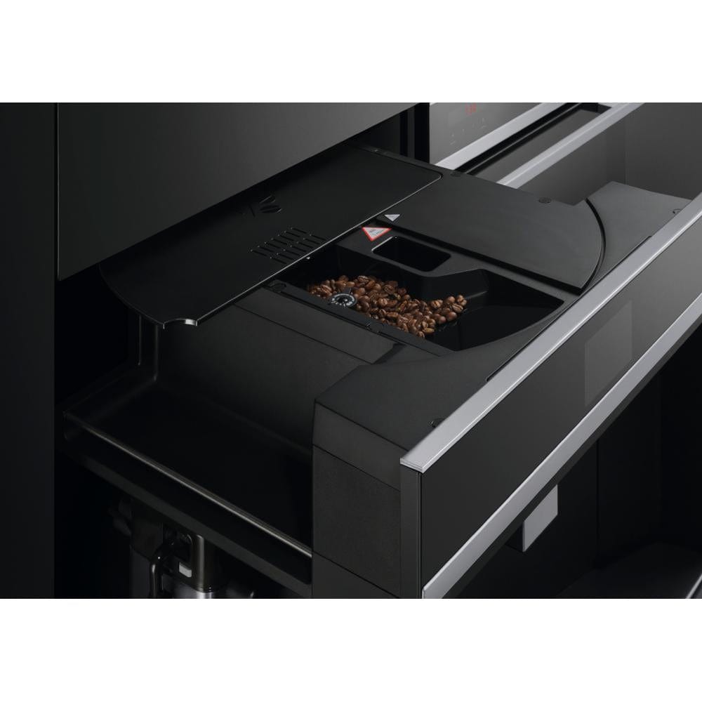 Fisher & Paykel EB60DSXB2 60cm Built-In Bean-to-Cup Coffee Machine, Gloss Black - Atlantic Electrics - 39477835694303