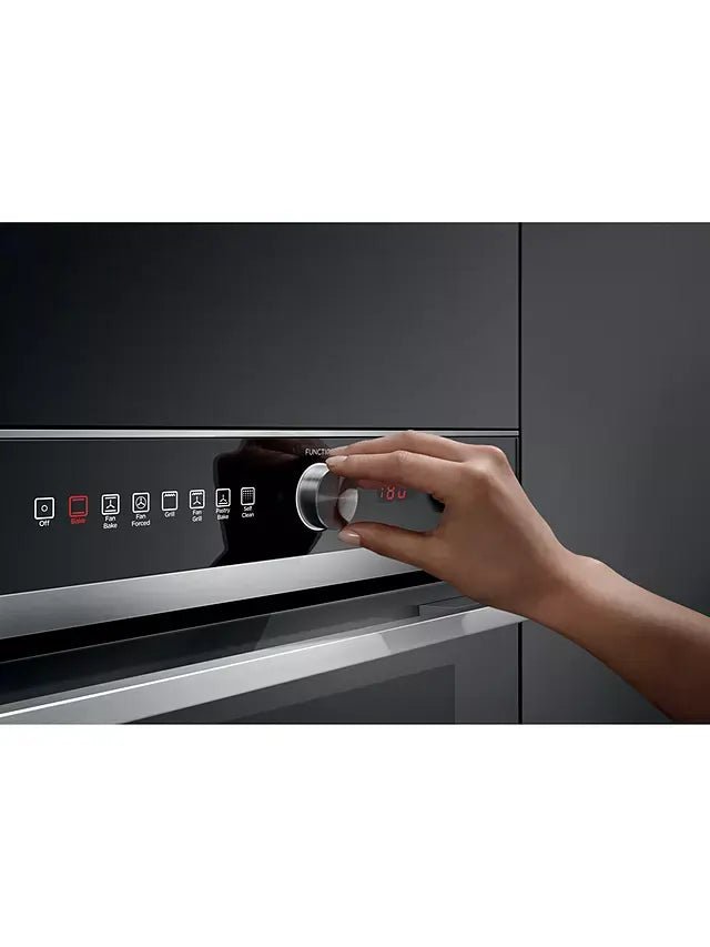 Fisher & Paykel OB60SD7PX1 Built-in Single Oven 72 Liters - Brushed Stainless Steel - Atlantic Electrics - 40715903795423
