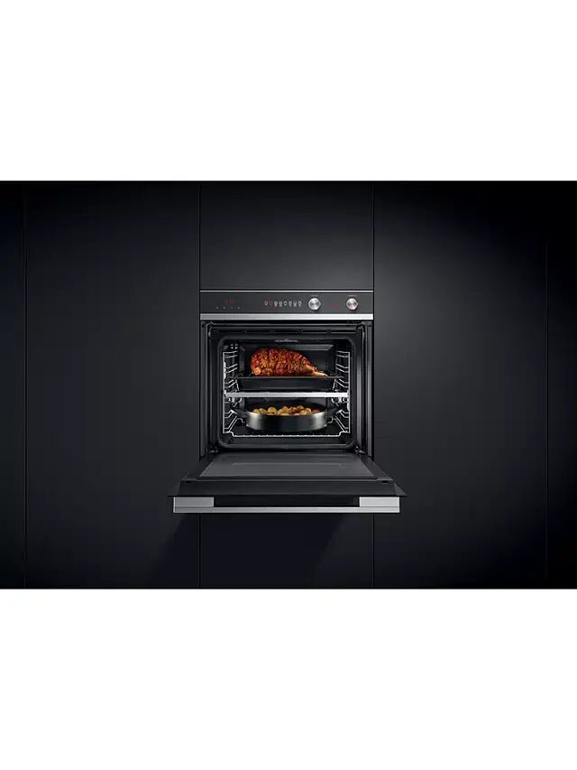 Fisher & Paykel OB60SD7PX1 Built-in Single Oven 72 Liters - Brushed Stainless Steel - Atlantic Electrics - 40715903729887