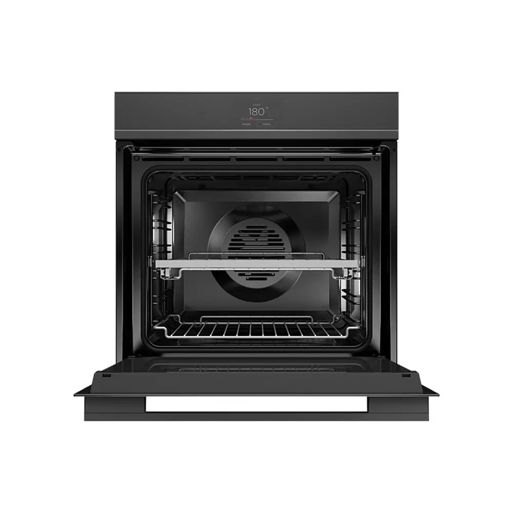 Fisher & Paykel OB60SDPTB1 Built-in Oven 72L Black Steel - Black | Atlantic Electrics