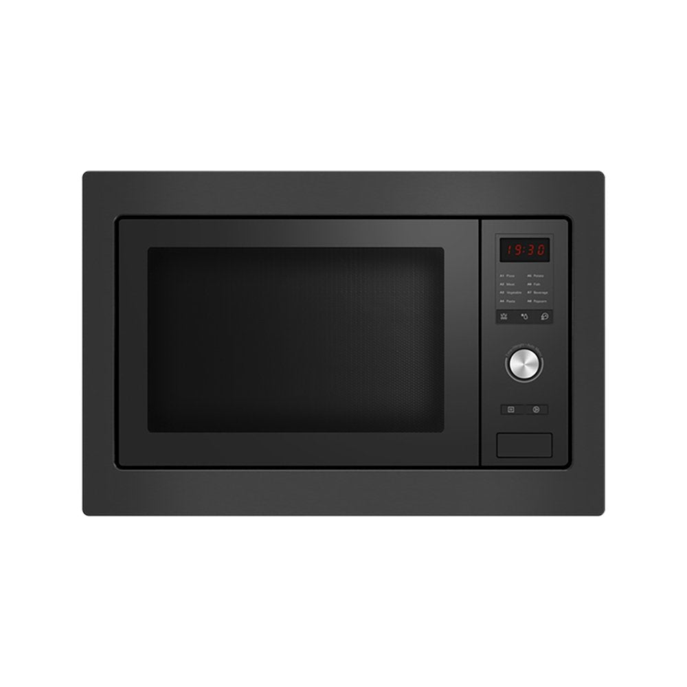 Fisher + Paykel OM25BLSB1 40 Litre Microwave Oven, 59.5cm Wide - Black | Atlantic Electrics