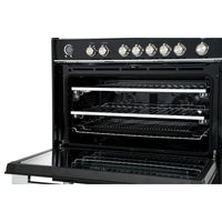 Thumbnail Fisher & Paykel OR90SCG6B1 90cm 5 Burner Dual Fuel Range Cooker - 39477837889759