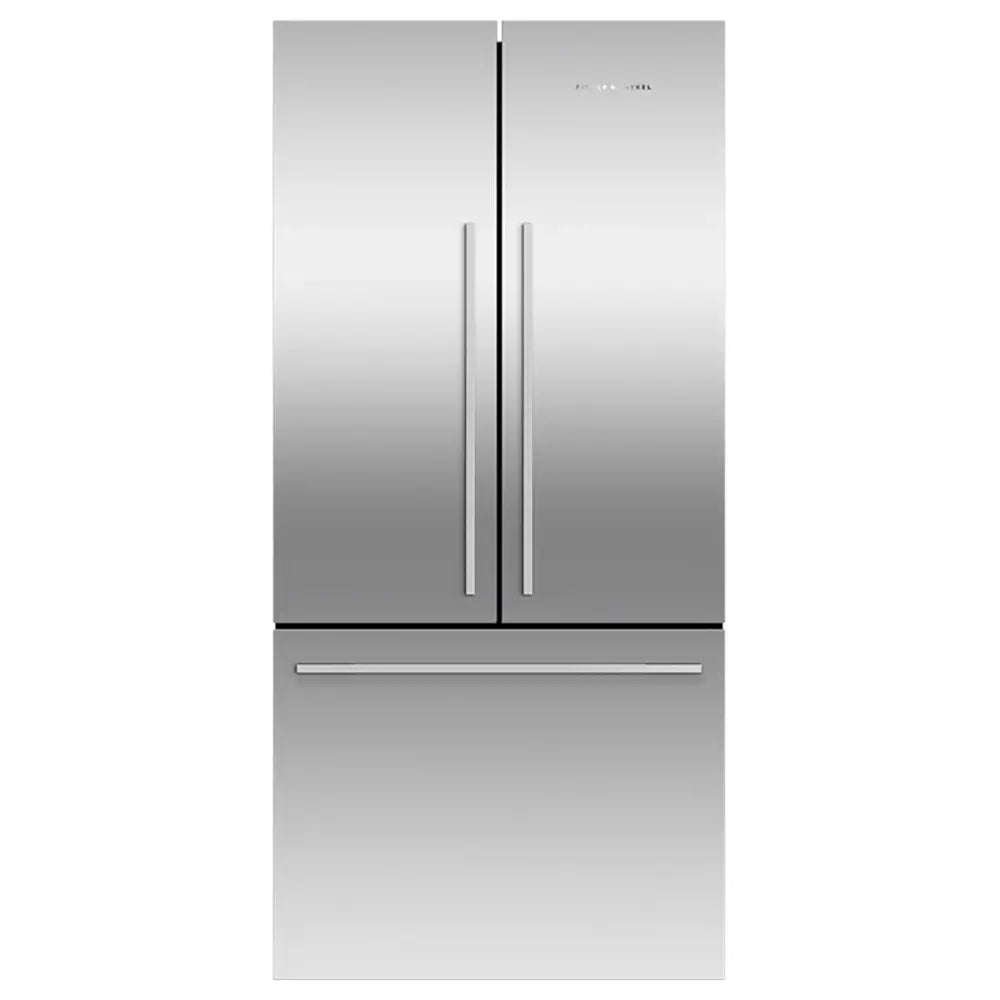 Fisher + Paykel RF522ADX5 Series 7 Contemporary 487 Litre Freestanding French Door Refrigerator, 79cm Wide - Stainless Steel | Atlantic Electrics