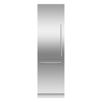 Thumbnail Fisher + Paykel RS6121WLUK1 342 Litre Left Hinge Integrated Refrigerator Freezer, Ice & Water, 60.3cm Wide - 39477859483871