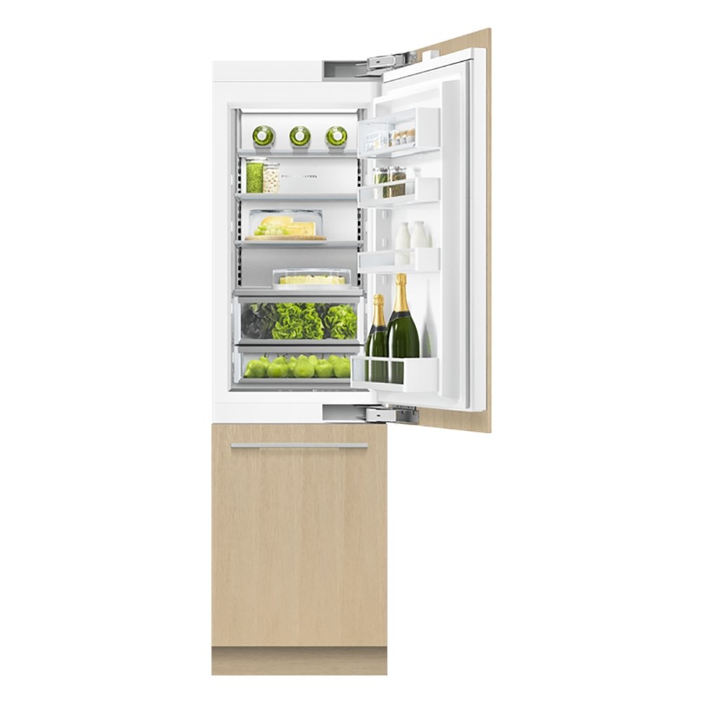 Fisher + Paykel RS6121WRUK1 Right Hinge Integrated Refrigerator Freezer, Ice & Water, 60.3cm Wide - Panel Ready | Atlantic Electrics
