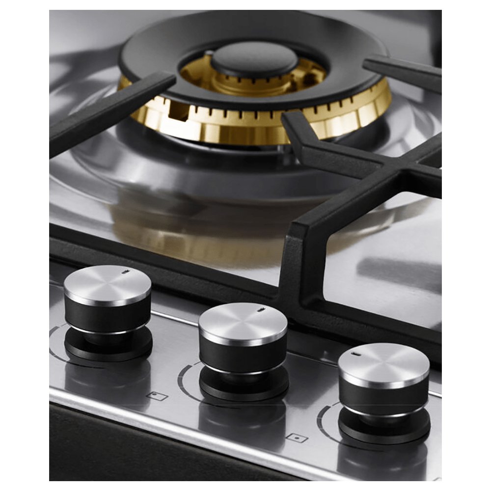 Fisher & Paykel Series 7 CG905DNGX1 90cm 5 Burner Gas Hob Stainless Steel | Atlantic Electrics