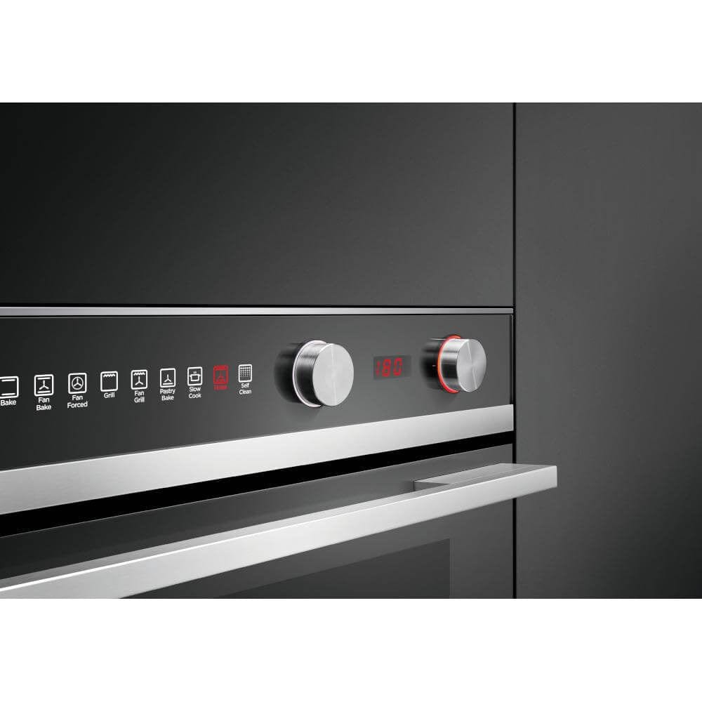 Fisher & Paykel Series 7 OB60SD9PX1 85L Single Built In Electric Oven with Pyrolytic Self-Cleaning Function - Atlantic Electrics - 39477844050143