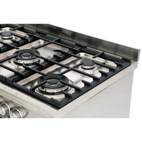 Thumbnail Fisher & Paykel Series 7 OR90SDG4X1 90cm 5 Burners Dual Fuel Range Cooker - 39477850505439