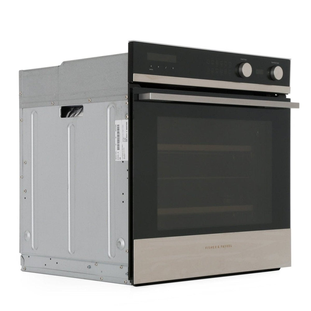 Fisher & Paykel Series 9 OB60SD11PX1 72L Single Built In Electric Oven Pyrolytic Self-Cleaning Function - Atlantic Electrics - 39477861482719