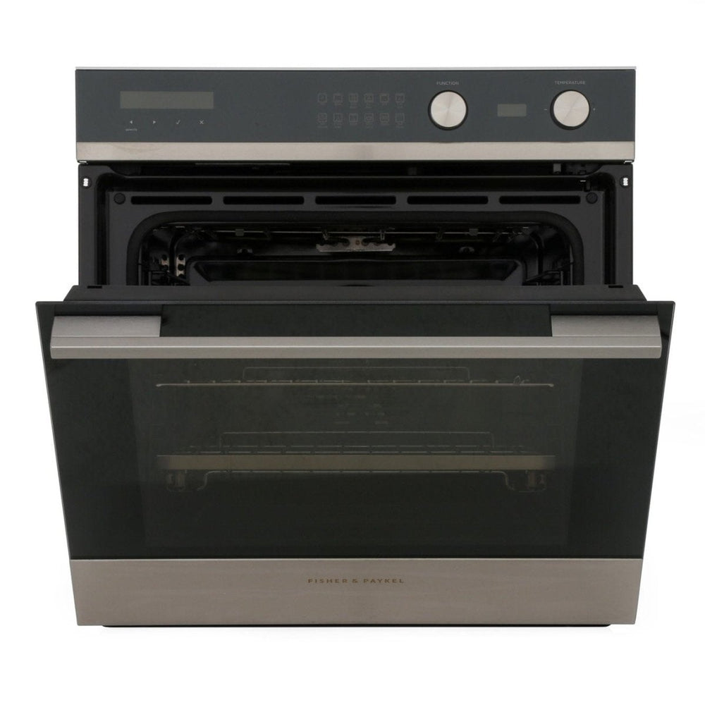 Fisher & Paykel Series 9 OB60SD11PX1 72L Single Built In Electric Oven Pyrolytic Self-Cleaning Function - Atlantic Electrics - 39477861253343