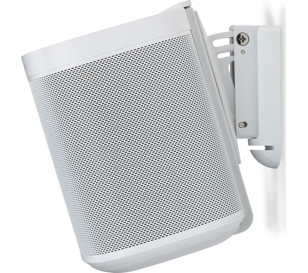 Flexson FLXS1WM2011 Sonos One Wall Mount Tilt Speaker Bracket Twin Pack - White | Atlantic Electrics