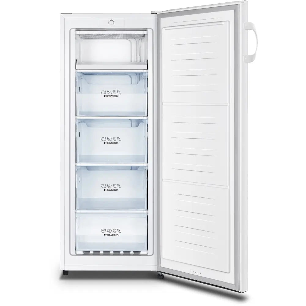 Fridgemaster MTZ55153E Static Tall Freezer - White | Atlantic Electrics