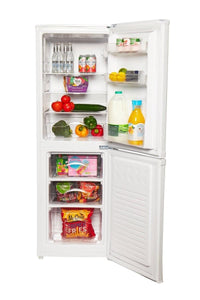 Thumbnail Haden HK144W 48cm Static Tall Fridge Freezer White A+ Energy Rated - 39477866954975