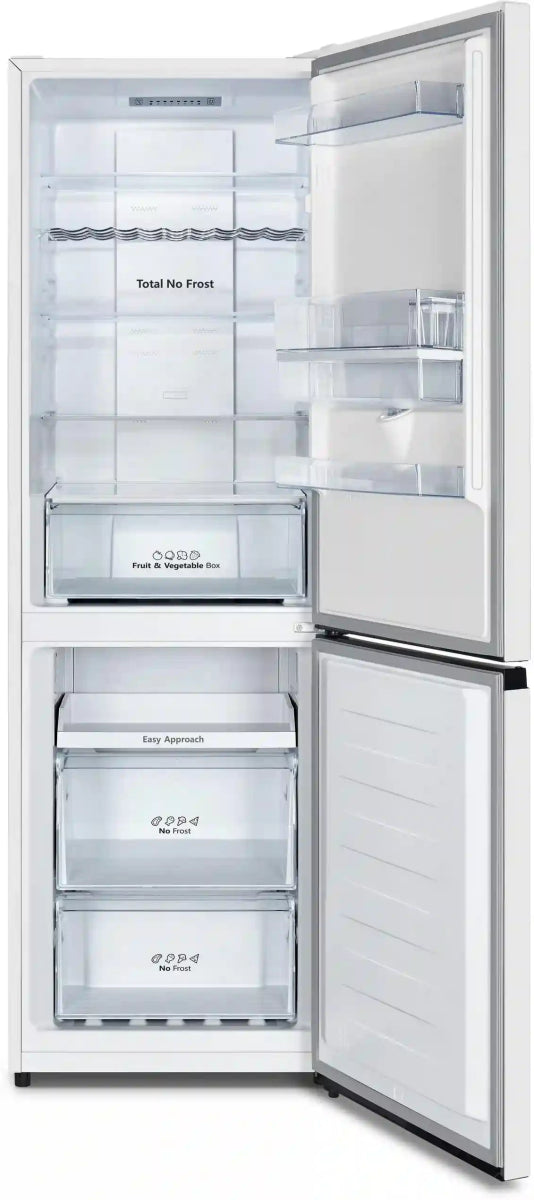Hisense RB390N4WW1 59.5cm 60/40 Total No Frost Fridge Freezer - White | Atlantic Electrics