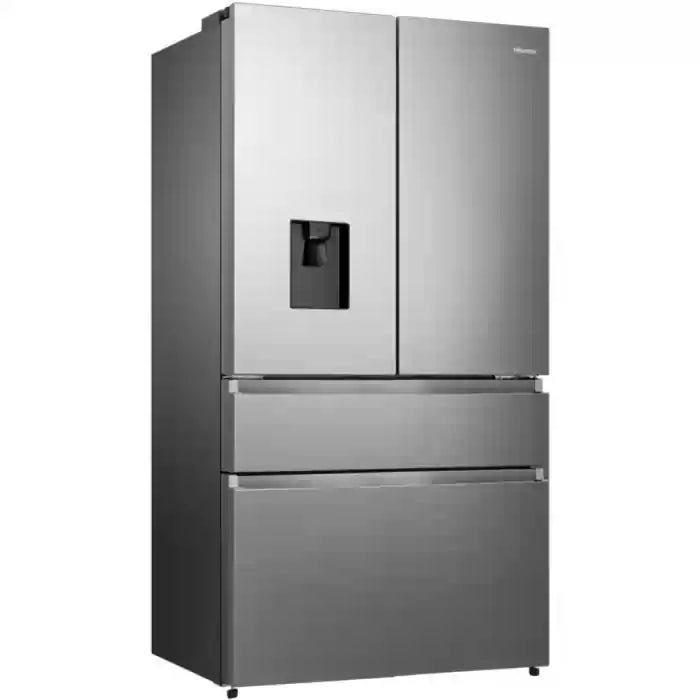 Hisense RF749N4SWSE American No Frost Non Plumbed Fridge Freezer in - Stainless Steel | Atlantic Electrics