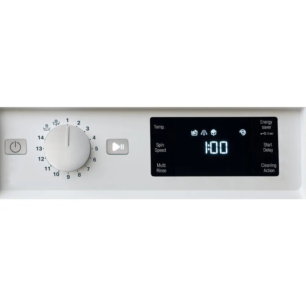 Hotpoint BIWMHG81485UK 8kg 1400rpm Integrated Washing Machine - White | Atlantic Electrics
