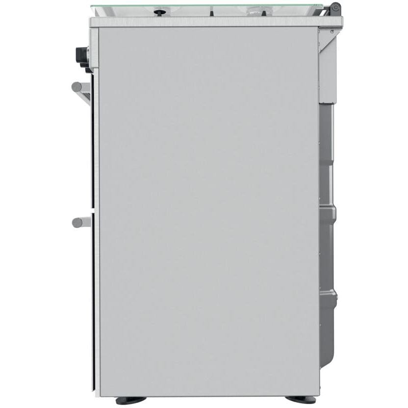 Hotpoint Cannon CD67G0CCX 60cm Double Oven Gas Cooker Twin Cavity Oven Hob Stainless Steel Inox | Atlantic Electrics