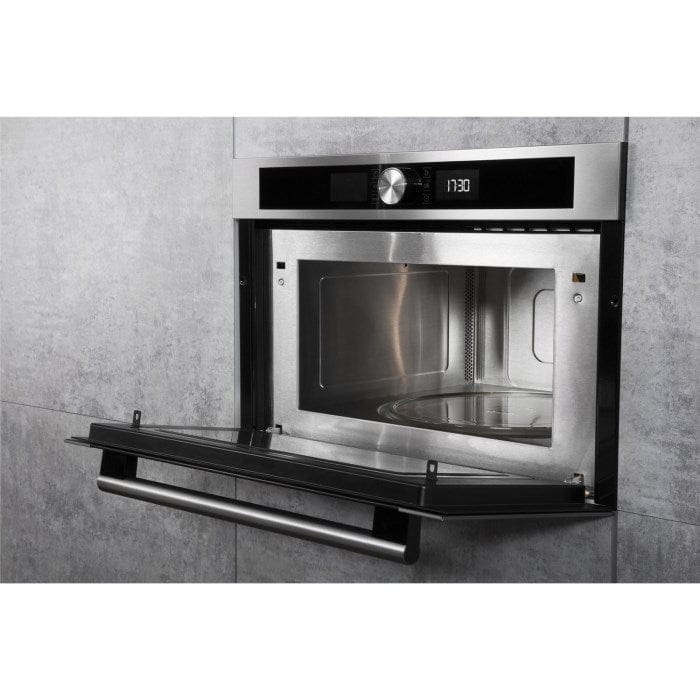 Hotpoint Class 4 MD454IXH Built In Microwave With Grill - Stainless Steel | Atlantic Electrics