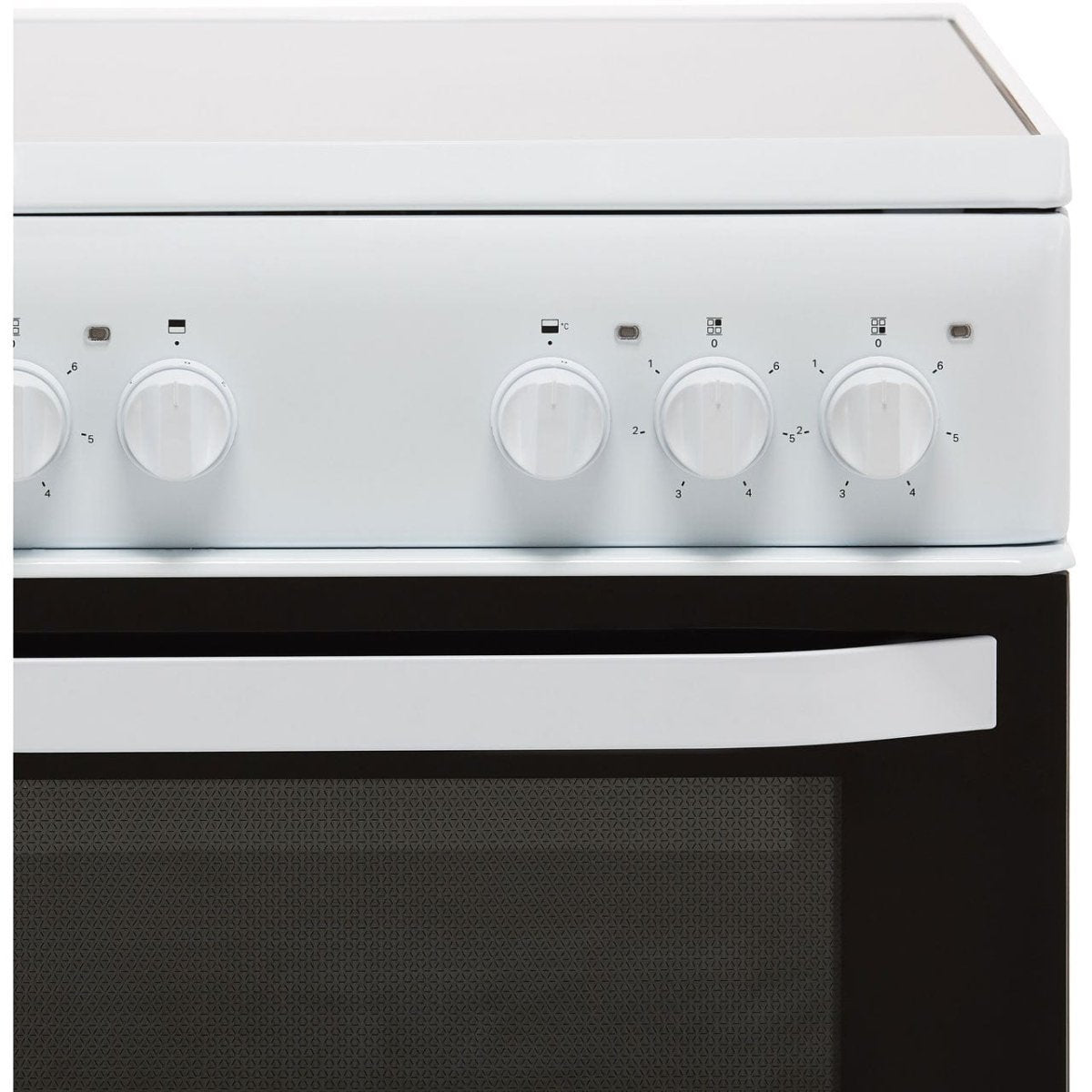 Hotpoint Cloe HD5V92KCW 50cm Electric Cooker with Ceramic Hob - White | Atlantic Electrics