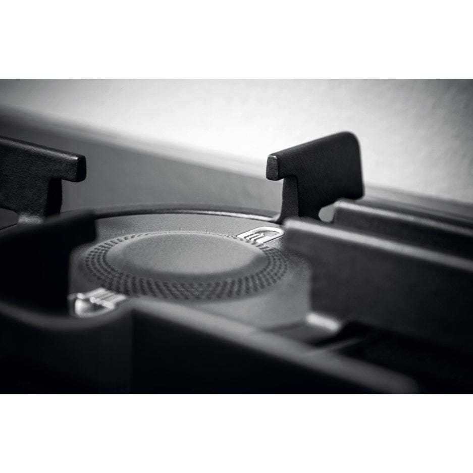 Hotpoint FTGHG751D-H 75cm Five Burner Gas Hob - Black | Atlantic Electrics