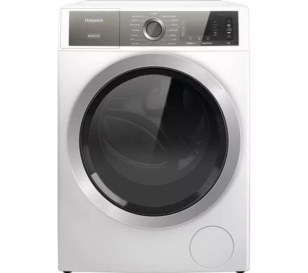 Hotpoint GentlePower H8W946WBUK 9Kg Washing Machine with 1400 rpm - White - A Rated | Atlantic Electrics