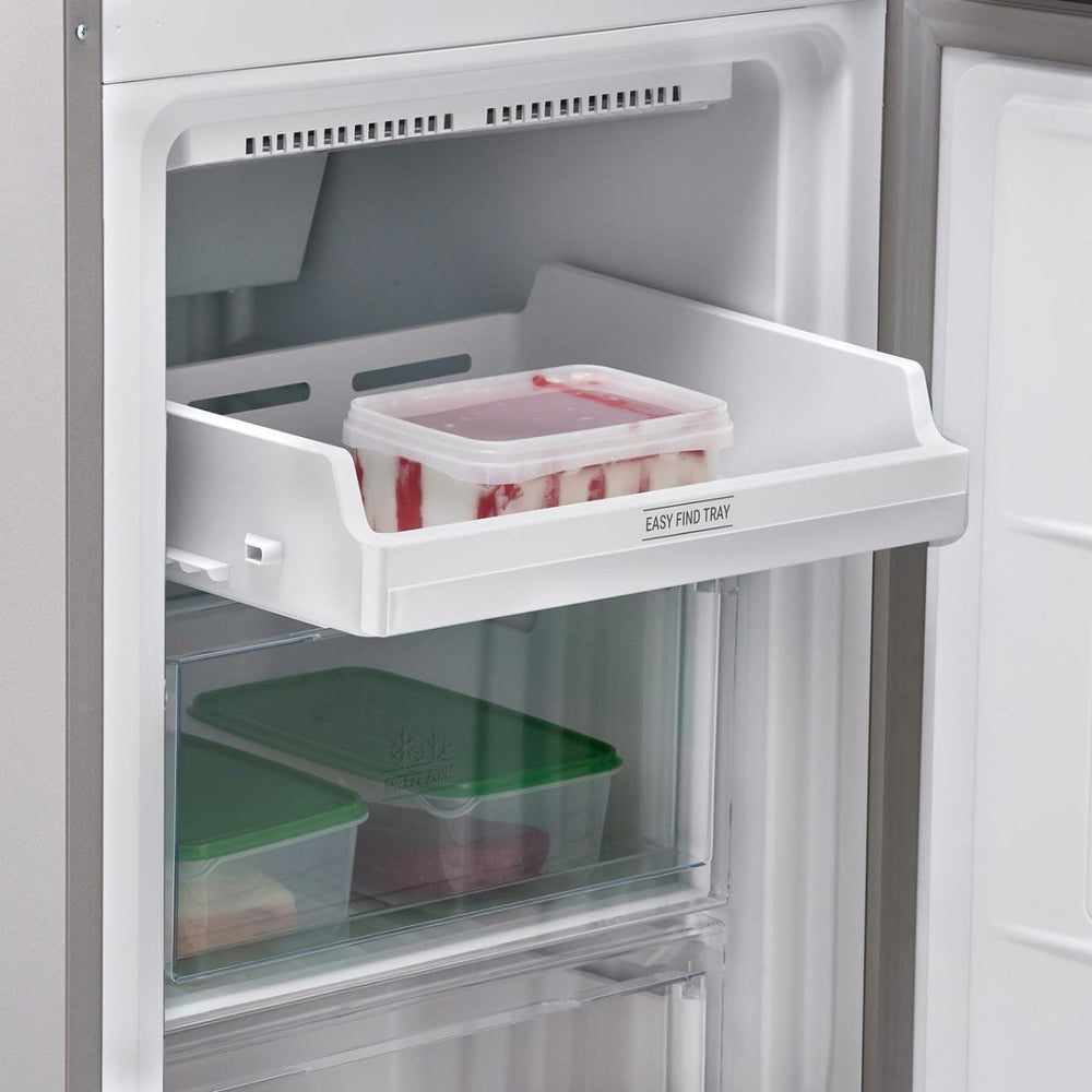 Hotpoint H7T911AKSHAQUA 70-30 Frost Free Fridge Freezer - Black - Stainless Steel - Atlantic Electrics - 39477925478623