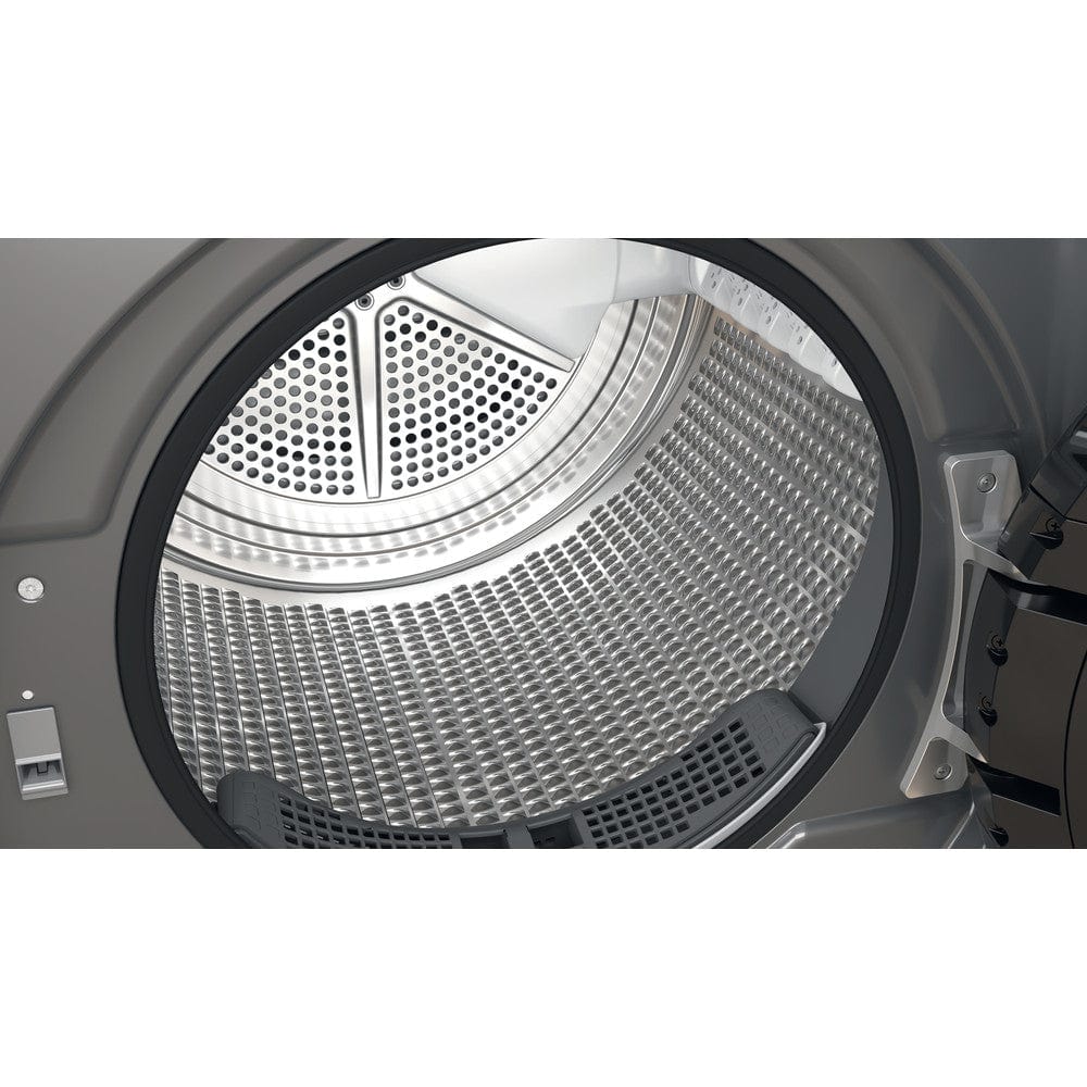 Hotpoint H8D94SBUK 9kg Freestanding Heat Pump Tumble Dryer - Silver | Atlantic Electrics