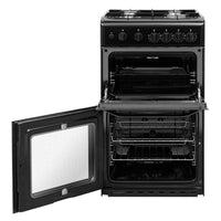Thumbnail Hotpoint HD5G00KCB 50cm Twin Cavity Gas Cooker - 39477929836767