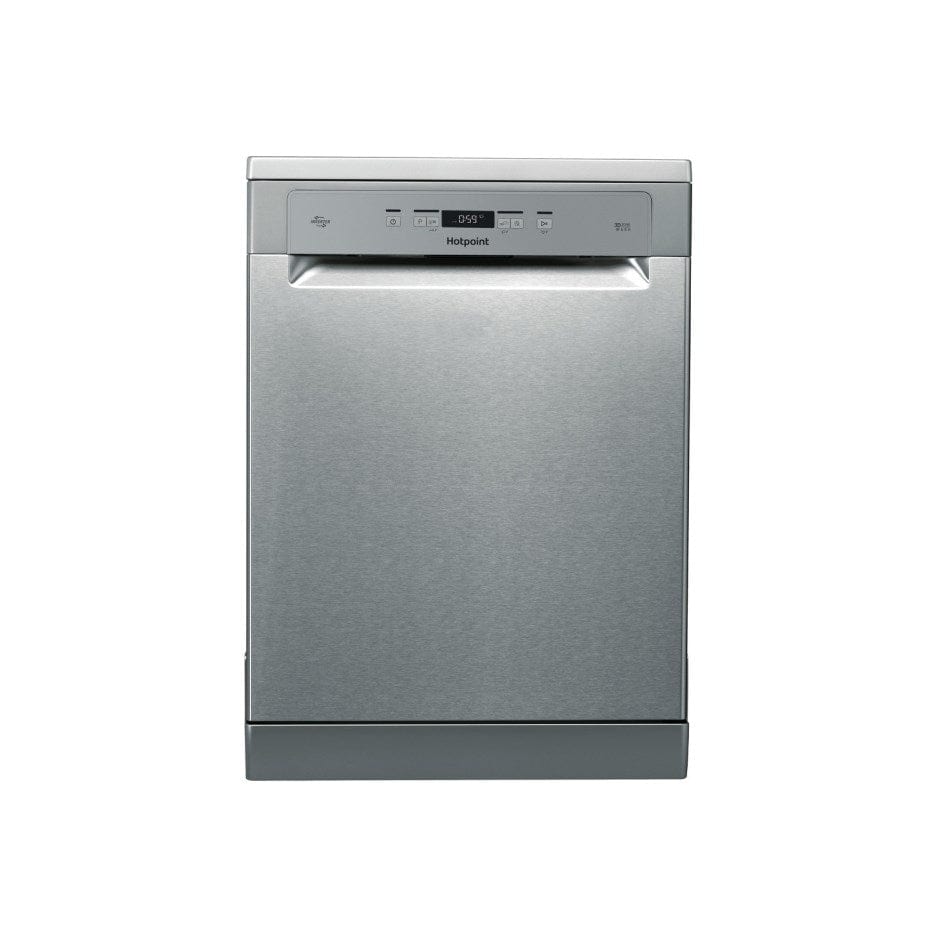Hotpoint HFC3T232WFGXUK 14 Place 3DWashZone A++ Freestanding Dishwasher - Stainless Steel - Atlantic Electrics - 39477939798239
