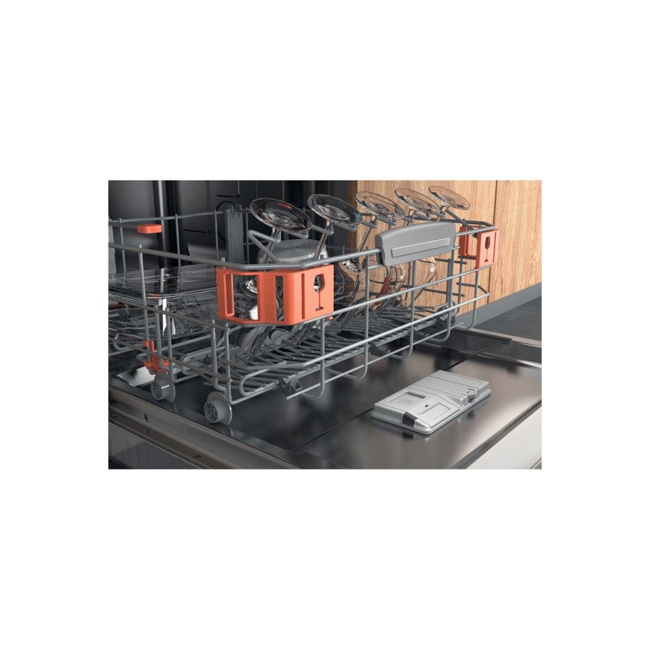 Hotpoint HFC3T232WFGXUK 14 Place 3DWashZone A++ Freestanding Dishwasher - Stainless Steel - Atlantic Electrics - 39477939896543