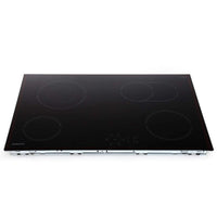 Thumbnail Hotpoint HR724BH 77cm 4 Zone Ceramic Hob in Black - 39478011691231