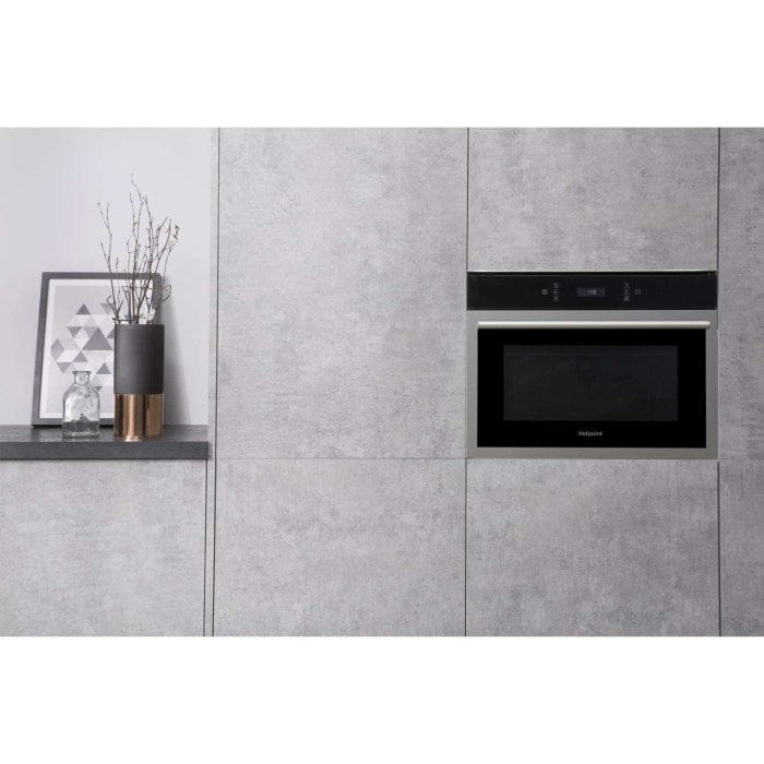 Hotpoint MP676IXH 40L Built-in Combination Microwave Oven Stainless Steel | Atlantic Electrics