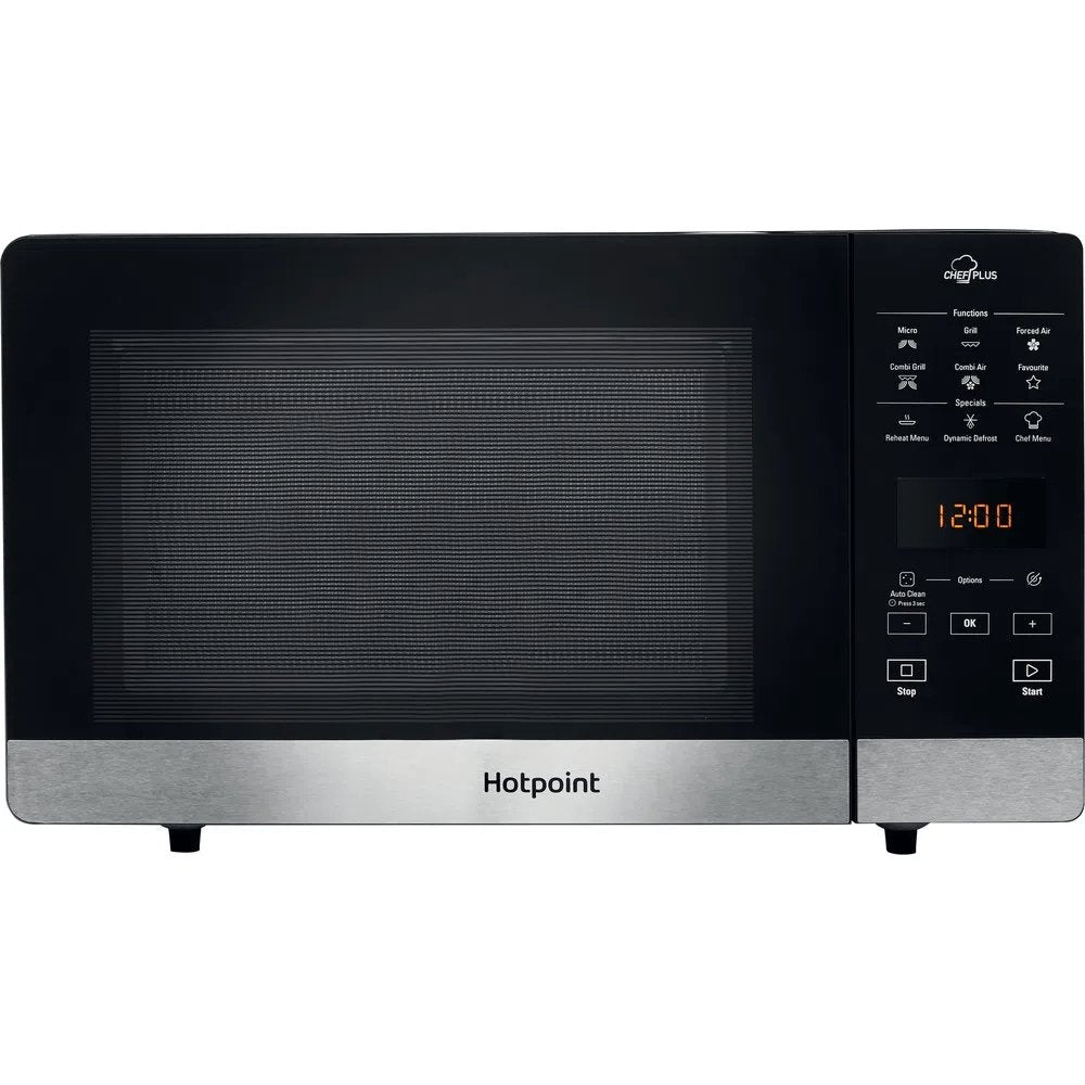 Hotpoint MWH2734B 25 Litre Ultimate Collection Combination Microwave, 52cm Wide - Black | Atlantic Electrics