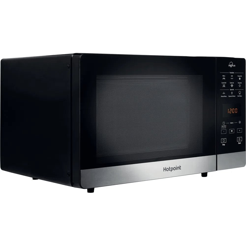 Hotpoint MWH2734B 25 Litre Ultimate Collection Combination Microwave, 52cm Wide - Black | Atlantic Electrics