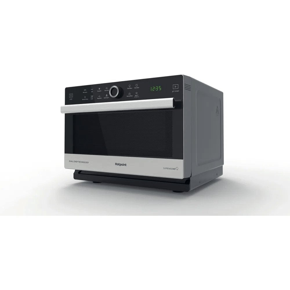 Hotpoint MWH338SX 33 Litre Freestanding Microwave, 49cm Wide - Stainless Steel | Atlantic Electrics