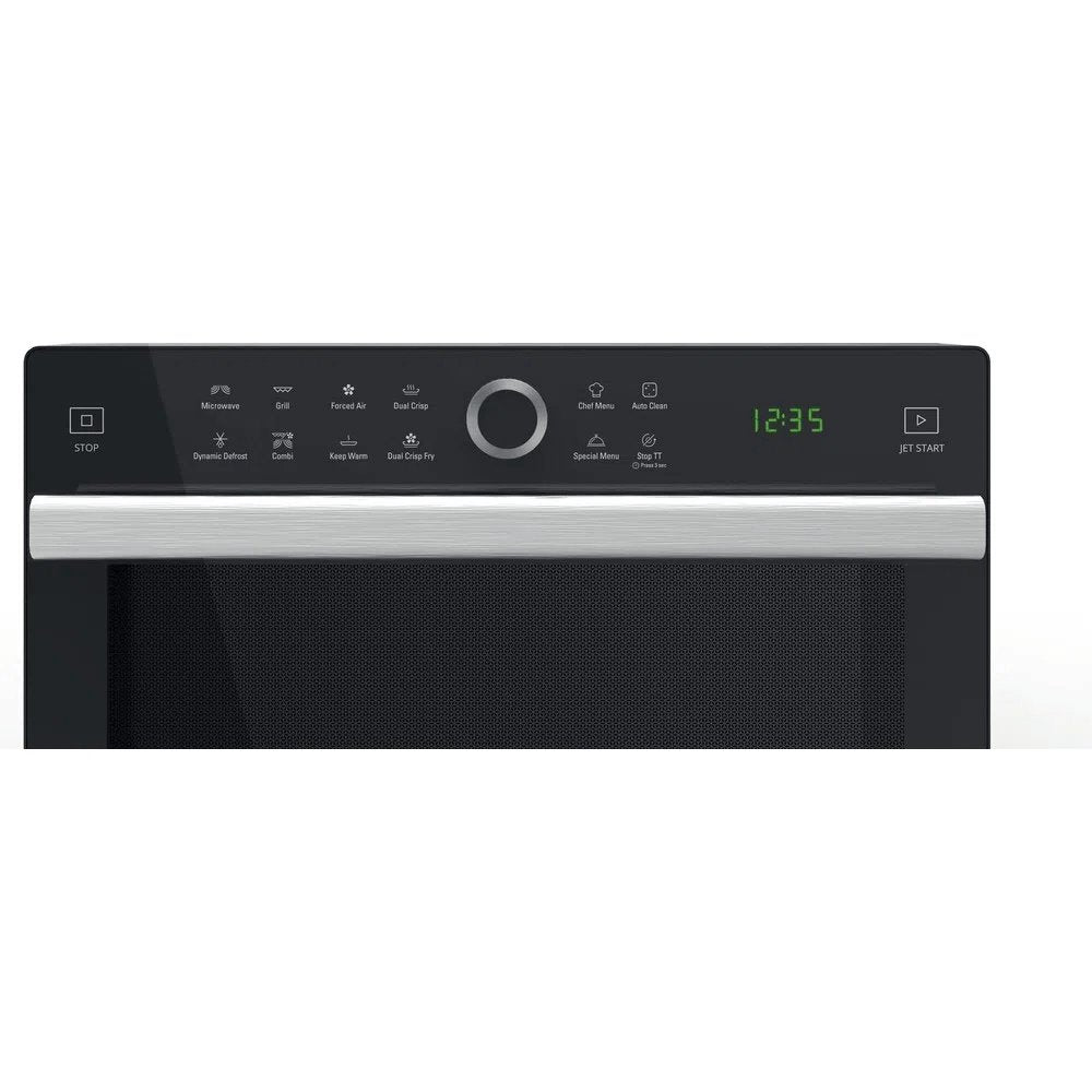 Hotpoint MWH338SX 33 Litre Freestanding Microwave, 49cm Wide - Stainless Steel | Atlantic Electrics
